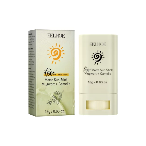 Portable SPF 50 Matte Bar Blocker Face Sunscreen Cream